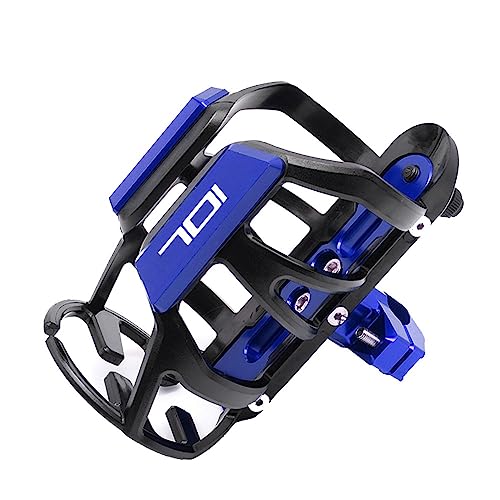 LCXZKIVS Für H&usqvarna SVARTPILEN 701 Supermoto 701 VITPILEN 701 Motorrad Getränke Wasser Flaschenhalter Trinken Kaffee Becherhalter Ständer Wate Getränkebecherhalter Getränkehalter(Blau) von LCXZKIVS