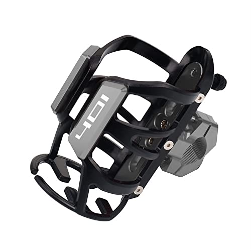 LCXZKIVS Für H&usqvarna Svartpilen 401 VITPILEN 401 Motorrad Getränke Wasser Flaschenhalter Trinken Kaffee Becherhalter Stoßstangenhalter Ständer Wate Getränkebecherhalter Getränkehalter(Chrome) von LCXZKIVS