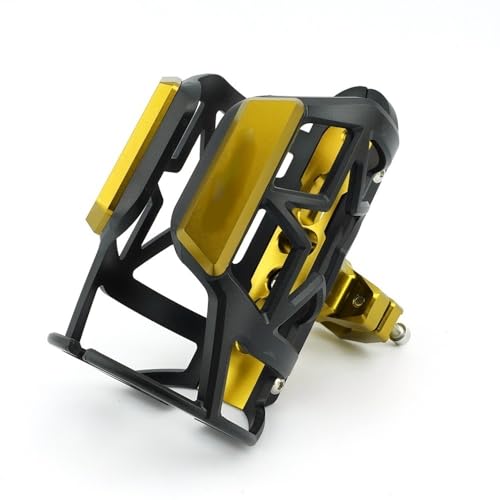 LCXZKIVS Für Hon&da CBR650R CBR1000RR CBR250R CBR500R Motorrad Getränke Wasser Flaschenhalter Trinken Kaffee Becherhalter Stoßstangenhalter Ständer Wate Getränkebecherhalter Getränkehalter(Gold) von LCXZKIVS