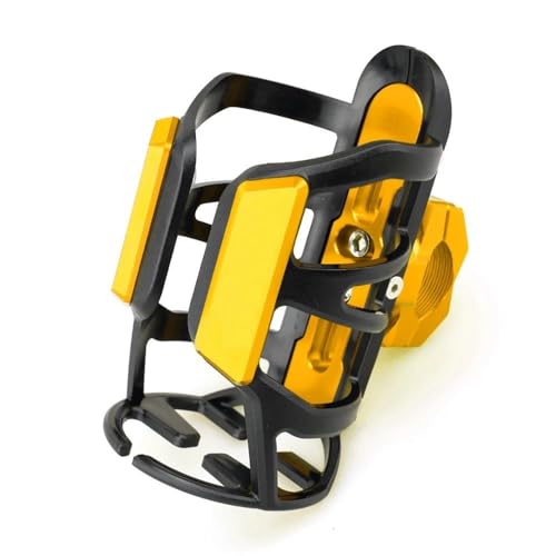 LCXZKIVS Für Hon&da Varadero XL1000 Xl125 Xl125v XL 1000 125 Motorrad Wasserflasche Getränkehalter Ständer Getränkehalter Halterung Motorradzubehör Getränkehalter(Gold) von LCXZKIVS