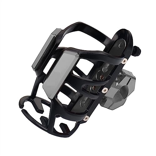 LCXZKIVS Für MV Agusta F3 675 800 Brutale 800 1000 Motorrad Getränke Wasser Flaschenhalter Trinken Kaffee Becherhalter Stoßstangenhalter Ständer Wate Getränkebecherhalter Getränkehalter(Chrome) von LCXZKIVS