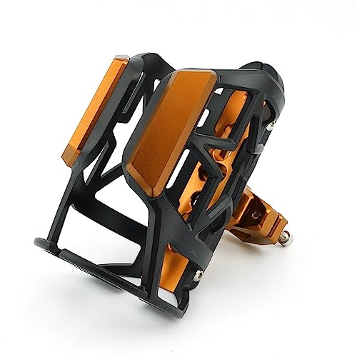 LCXZKIVS Für Suzuki GSX-S GSX-S750 GSXS950 GSX-S1000 GSX-S1000GT GSX-S1000F Motorrad Getränke Wasser Flaschenhalter Trinken Kaffeetassenhalter Wate Getränkebecherhalter Getränkehalter(Orange) von LCXZKIVS