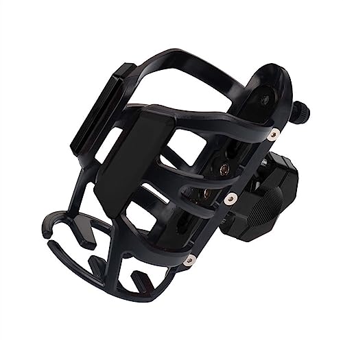LCXZKIVS Für Suzuki VSTROM DL250 DL650 DL1000 V-Strom 650XT 1000XT Motorrad Getränke Wasser Flaschenhalter Trinken Kaffee Becherhalter Ständer Wate Getränkebecherhalter Getränkehalter(Schwarz) von LCXZKIVS