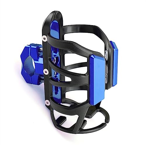 LCXZKIVS Für Tiger 900 Rally Pro GT Pro GT/Low 2020 2021 2022 Motorrad Getränke Wasser Flasche Käfig Trinken Kaffee Tasse Halter Wate Trinken Tasse Halter Getränkehalter(Blau) von LCXZKIVS