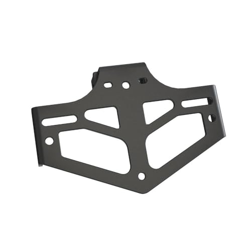 Motorrad Hinten Lizenz Nummer Platte Halterung FÜR CRF 300 L ABS/RALLY ABS/rally 2021 2022 2023 2023 2024 CRF 300 LS(Schwarz) von LCXZKIVS