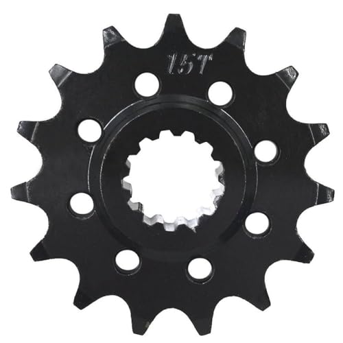 14T 15T Vorderradkettenkettenrad kompatibel mit CB500F CB500X CBR500R CBR19 CBR22 JADE250 KAZ MC19 MC22 MC23 Motorradmodells(1 Piece 15T) von LCYSXTFZ