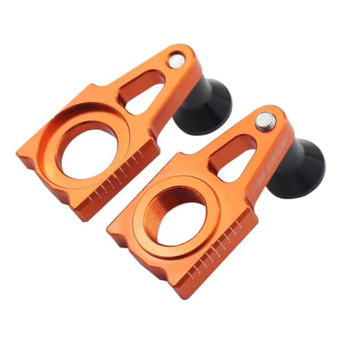 25 mm Motorcycle Heckkette Einstellungsachse-Blöcke kompatibel mit SX SXF XC XCF TC FC FS TX FX MODELLEN Fits 125 250 300 350 450 13-23 Jahre Fahrräder(Style C 25mm) von LCYSXTFZ