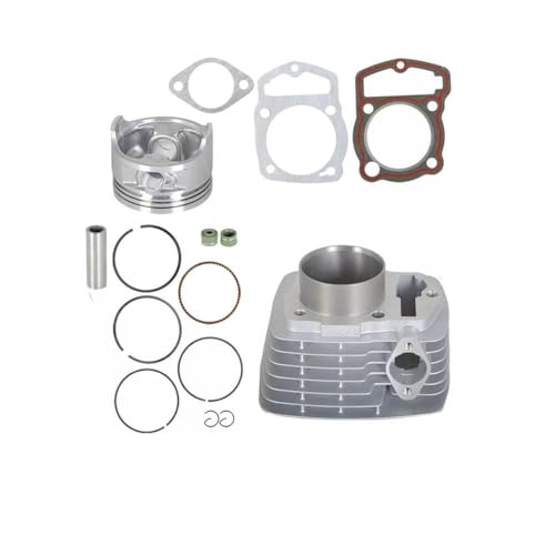 63,5 mm großer Bohrer Motorzylinderkolbenkit 196cm³ 200 kompatibel mit CB200 ATC 200 XL200 XR200 XR20 Motorrad ATV -Teilezubehör von LCYSXTFZ