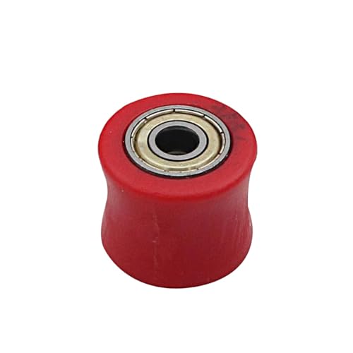 8 mm 10 mm Antriebsketten -Rollen -Riemenscheibenschieberschieber -Spannerhandbuch kompatibel mit Street Bikes Motorcycles Motocross ATV CRF CR XR -Modelle(Red M10) von LCYSXTFZ