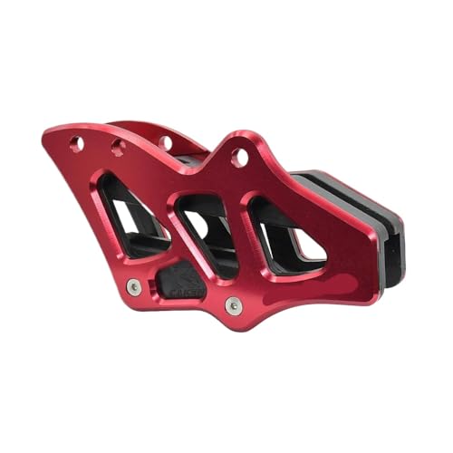 CNC-Kettenschutz-Guide Protektor kompatibel mit CR CRF CR125 CR250R CRF250 CRF250R CRF250X CRF450R CRF450X Motocross Models 2005-2018(Red CNC 34mm) von LCYSXTFZ