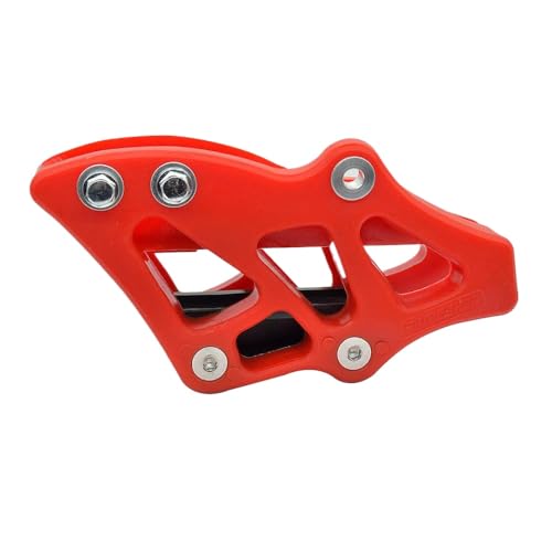 CNC-Kettenschutz-Guide Protektor kompatibel mit CR CRF CR125 CR250R CRF250 CRF250R CRF250X CRF450R CRF450X Motocross Models 2005-2018(Red Nylon 30mm) von LCYSXTFZ