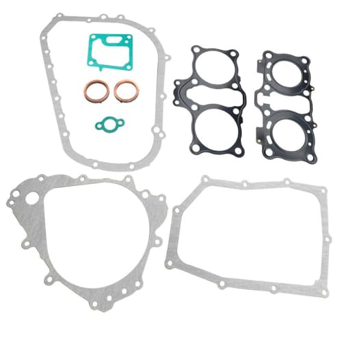 Generatorkupplungsabdeckung Ölwanne Zylinderkopfdichtung kompatibel mit GW250 Inazuma 250 2012-2018 GSX250R GSXR250 Katana250 DL250 2018-2020 Motorradmotorteile(The kits) von LCYSXTFZ
