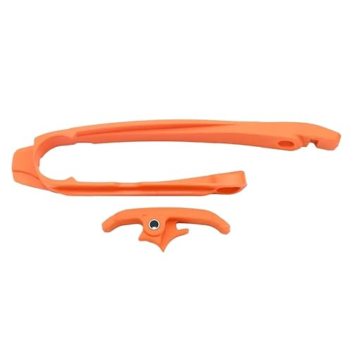 Kettenführung Slider Swingarm kompatibel mit FX TC TE TX FC Fe FS XCF SX XC SXF EXCF -Modelle Passend für 125 250 350 450 Motorräder(Orange 2 Piece Set) von LCYSXTFZ