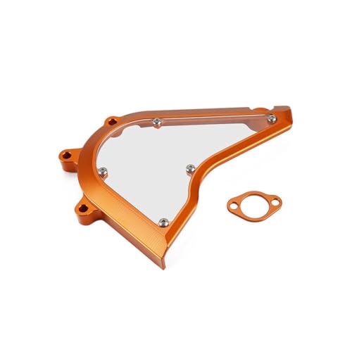Kettenradrocket-Schutzabdeckung kompatibel mit 250 2013-2023 390 Motor Passend 390 Abenteuer 2020-2023 2024 Modelle Motorradkette Beschützer(Orange) von LCYSXTFZ