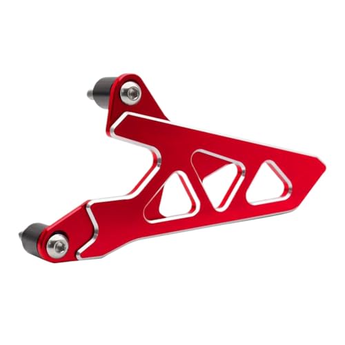 Kettenschutzschutzkettenradabdeckung für YZ250 YZ250F YZ250X WR250F YZ450F WR450F kompatibel mit YZ WR 250 250x 250f Modelle(450-red) von LCYSXTFZ