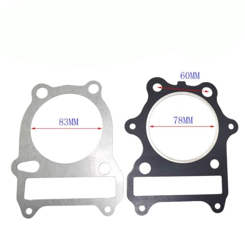 Kompatible 72 mm 78 mm 18 mm Kolben -Kit -Ringdichtung für GN250 GN300 250cc 300 Motoren geeignet für ATV Dirt Bike Motorradteile(300CC Gasket) von LCYSXTFZ