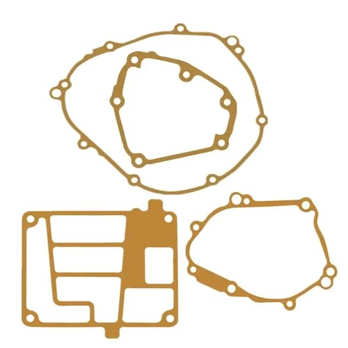 Kompatible Motorradgenerator Kupplungsabdeckung Ölpumpendichtung fits YZF R1 2004 2008 FZ1 2006 2014 Modelle 2014 Modelle(The kits) von LCYSXTFZ