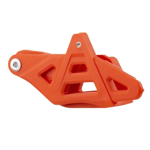 Motorradkettenführung Guard, kompatibel mit SX SX SXF EXC XC XCF 125 150 250 300 350 450 SMR DIRT Fahrradfahrzeuge Block Protector passt zu verschiedenen Modellen(Orange) von LCYSXTFZ