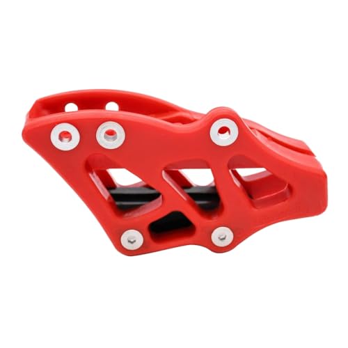 Motorradkettenführung Guard -Wachkanal kompatibel mit CR CRF CR125 CR250 CRF250R CRF450R CRF250X CRF450X CRF250RX CRF450RX CRF450L(Red Nylon 34mm) von LCYSXTFZ