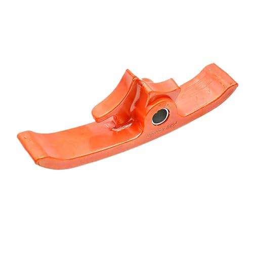 Slider Arm Guide D343 kompatibel mit 125-500 XC-W XCF-W Exc-F SX 2017-2021 SX-F XC-F Motorcycles Universal Fit für Joslider und ähnliche Modelle(Orange Flat Fork) von LCYSXTFZ