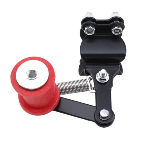 Universal Aluminium Motorradkettenspanner -Einsteller Roller -Werkzeug kompatibel mit Dirt Pit Bike ATV Motocross -Modelle Aftermarket Ersatz(Black) von LCYSXTFZ