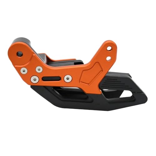 Universal Motorcycle Chain Guide Guard kompatibel mit Tc te tx fc fe fx fs ex EC MC Excf XC XCW XCF SX SXF -Modelle(Orange) von LCYSXTFZ