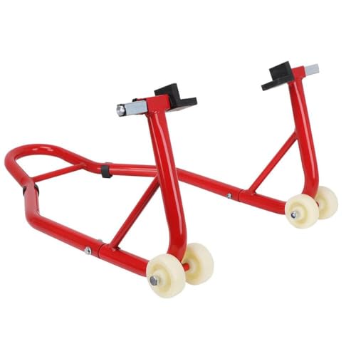 Universeller Motorrad -Heckständer 2 in 1 U -Form L -Form -Halterungshakenhalter für Fahrradkettenschmiermittel und heben Sie mit den meisten Modellen kompatibel(Red L Bracket) von LCYSXTFZ