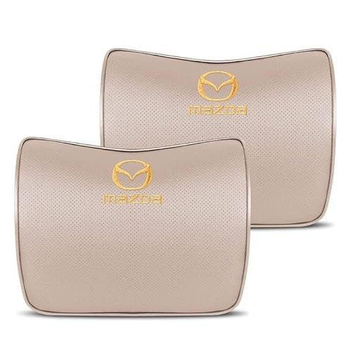LDBKFD Autokopfkissen für Mazda CX-5 CX5 2015-2020 2021 2022 2023, Auto Kopfstütze Kissen Autokopfkissen für Das Autofahren mit Verstellbaren Trägern,Beige LDBKFD Autokopfkissen für Mazda CX-5 CX5 2015-2020 2021 2022 2023, Auto Kopfstütze Kissen Autokopfkissen für Das Autofahren mit Verstellbaren Trägern,Beige von LDBKFD