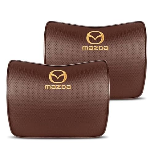 LDBKFD Autokopfkissen für Mazda CX-5 CX5 2015-2020 2021 2022 2023, Auto Kopfstütze Kissen Autokopfkissen für Das Autofahren mit Verstellbaren Trägern,Brown LDBKFD Autokopfkissen für Mazda CX-5 CX5 2015-2020 2021 2022 2023, Auto Kopfstütze Kissen Autokopfkissen für Das Autofahren mit Verstellbaren Trägern,Brown von LDBKFD