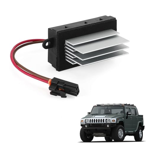 Gebläsemotor-Widerstand, Heizungsventilator-Steuermodul passend für Hummer H2 2003–2007, ersetzt 19331830, 19329838, 89023355, 93803637, 88986529, 15–80388, 15–80655, 15–80655. 0911 19331830 von LDCRE