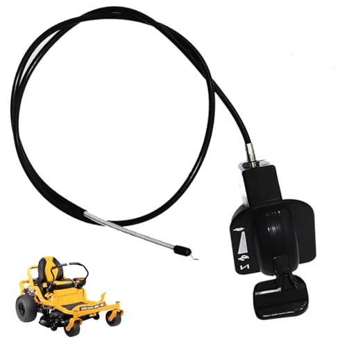 LDCRE Gaszug 746P06891, passend für Cub Cadet ZT1-42 ZT1-46 ZT1-50 ZT1-54 ZT2-60 ZTS1-42 ZTS1-46 ZTS1-50 ZTS2-50. TS2-54 ZTS2-60 für KH FAB Rasenmäher ersetzt 746-06891 746P06891 von LDCRE