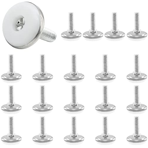 LDEXIN 20 Stück M8 Gewinde Möbelnivellierfüße M8 Tischnivellierfüße verstellbare Nivellierfüße zum Anschrauben Möbelgleiter Nivellierung für Stühle, Tische, Schränke, M8 x 25 mm Gewindestange LDEXIN 20 Stück M8 Gewinde Möbelnivellierfüße M8 Tischnivellierfüße verstellbare Nivellierfüße zum Anschrauben Möbelgleiter Nivellierung für Stühle, Tische, Schränke, M8 x 25 mm Gewindestange von LDEXIN