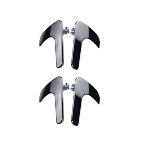 LDHFNBVS auto griff Für VW Für Pointer 1998-2009 Innen Türgriff Vorne Links Rechts Paar Pull Hinten Passagier Trim(Black,Front Rear 4 Sides) von LDHFNBVS