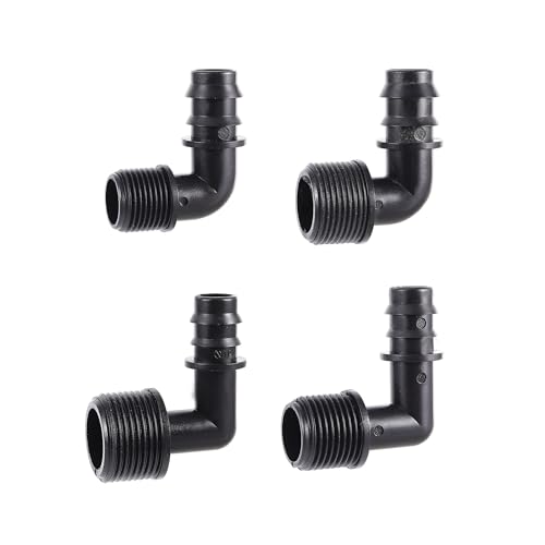 1/2 "3/4" Außengewinde Winkelstück DN16 DN20 90 Grad Bewässerungsrohrverbinder Winkelbogen Wasserarmaturen(3I4 to DN20) von LDHNFBYV