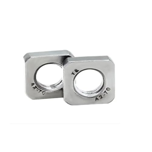 10 stücke/20 stücke/50 stücke/100 stücke Dünne mutter M3 M4 M5 M6 M8 M10 edelstahl platz dünne mutter muttern(50PCS,M5) von LDHNFBYV