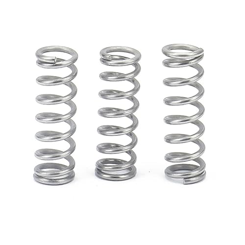 10 stücke 304 Edelstahl Schraubenfedern Drahtdurchmesser 0,2mm * 1,5mm 2mm 2,5 3 4mm * 5-50mm(25mm,4mm) von LDHNFBYV