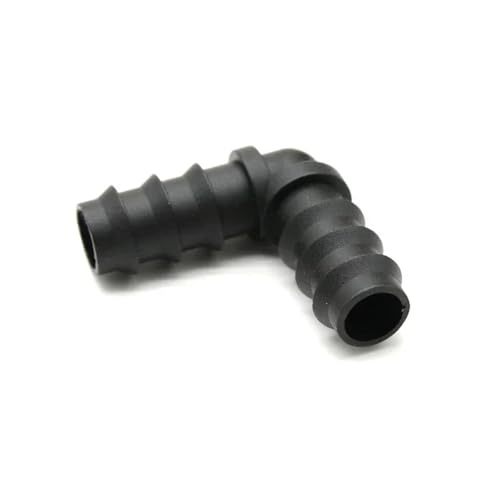 10 stücke PE Rohrverbinder 16 20 25mm T Gerade Ellenbogen Stecker Micro Spray Bewässerung Zubehör(Elbow,20mm) von LDHNFBYV