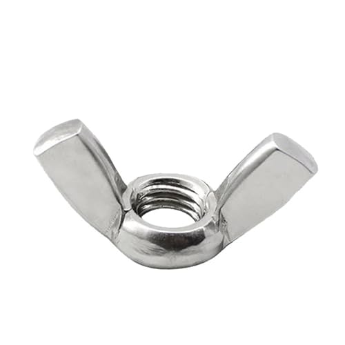 10 teile/los Schmetterling Flügelmuttern M3 M4 M5 M6 M8 M10 M12 Edelstahl(Zinc Plated Steel,M12 x10pc) von LDHNFBYV