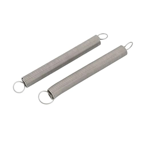 2 Stück Drahtdurchmesser 1,0 mm Edelstahl Außendurchmesser 8 mm - 12 mm Federlänge 20 mm bis 150 mm(50mm,10mm(OD)) von LDHNFBYV