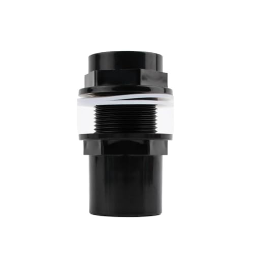 20-50mm PVC Rohr Verdicken Anschlüsse Fisch Tank Entwässerung Stecker Adapter Wasser Versorgung Armaturen(Black,2Pcs) von LDHNFBYV