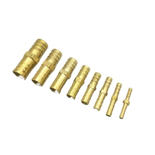 3 4 5 6 8 10 12 14 16 19 25 mm Messing Gerade Schlauch Rohr Fitting Gleich Barb Wasser Joint Gas Kupfer Koppler Stecker(8mm-8mm) von LDHNFBYV