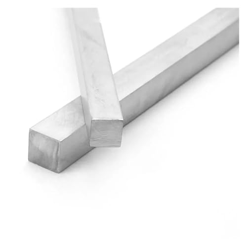 304 Edelstahl Vierkantstange Stangenlänge 100mm 200mm 300mm 500mm(Length 500mm,3x3mm) von LDHNFBYV