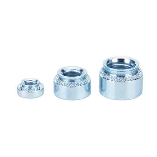 50Pcs Carbon Steel Rivnut Self-Clinching Insert Nutsert(Slab 0.8 mm(A),M2.5 50PCS) von LDHNFBYV