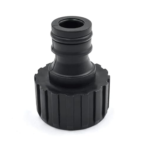 5PCS Kunststoff Schlauch Anschluss 3/4'' Garten Adapter Werkzeug(5pcs black) von LDHNFBYV