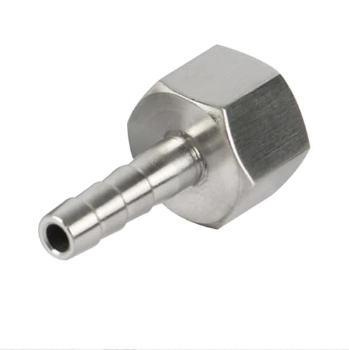 6 8 10 12 mm Schlauchtülle x M10 M12 M14 M16 M18 M20 Metrisch weiblich 304 Edelstahl-Kupplung Rohrverschraubung Anschluss Hochdruck(10-M14x1.5) von LDHNFBYV