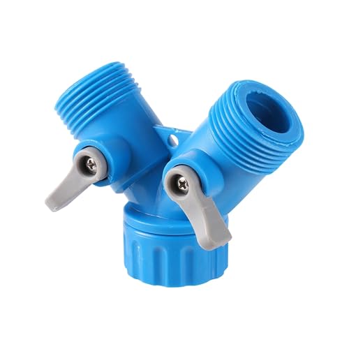Gartenschlauch Wasserhahn Verteiler Y Ventil Anschluss Adapter Wasserdurchflussregelung(0113) von LDHNFBYV