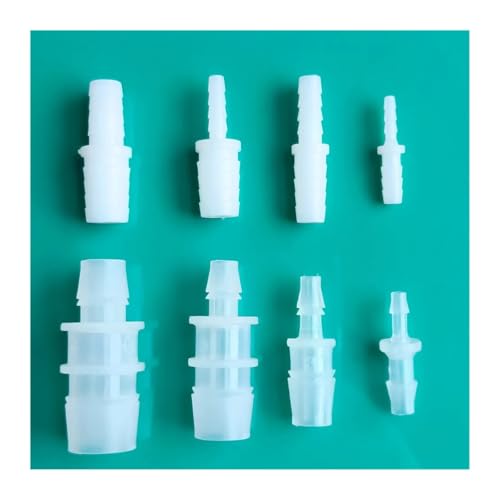 LDHNFBYV 2 stücke 24 Größen 2,4-15,8mm Reduzierung Durchmesser Kunststoff Silikon Rohr Joint Gerade Gas Wasser Rohr Schlauch Anschlüsse(2.4-4.8 mm) von LDHNFBYV