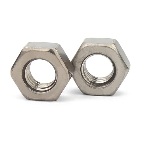 M1.6-M30Sechskantmuttern aus reinem Titan, äußere Sechskantmutter aus Legierung(M14 (10pcs)) von LDHNFBYV