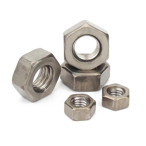 M1.6-M30Sechskantmuttern aus reinem Titan, äußere Sechskantmutter aus Legierung(M16 (10pcs)) von LDHNFBYV