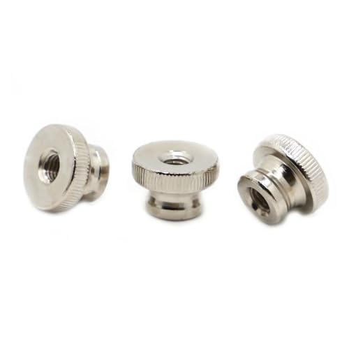 M3 M4 M5 M6 M8 M10 Stahlmutter Hoher Kopf Rändelmutter Daumen Durchgangsloch Blind(M10 1pc) von LDHNFBYV